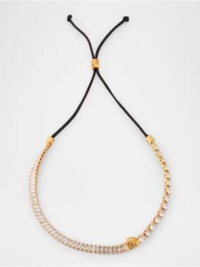 NEW✨Versace Medusa Round & Baguette Crystal Choker / Necklace